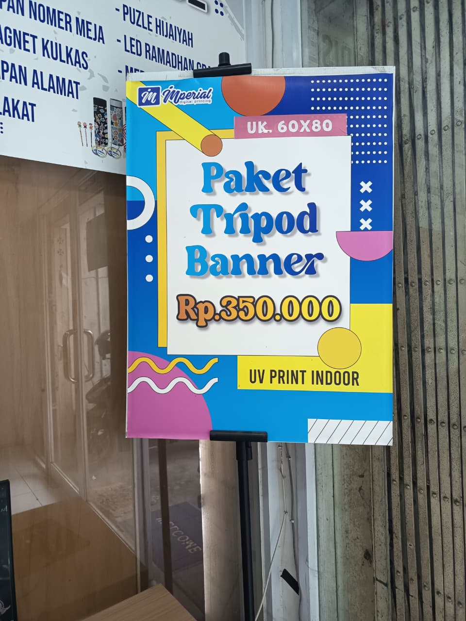Cetak Impraboard Custom Surabaya Terdekat Paket Tripod
